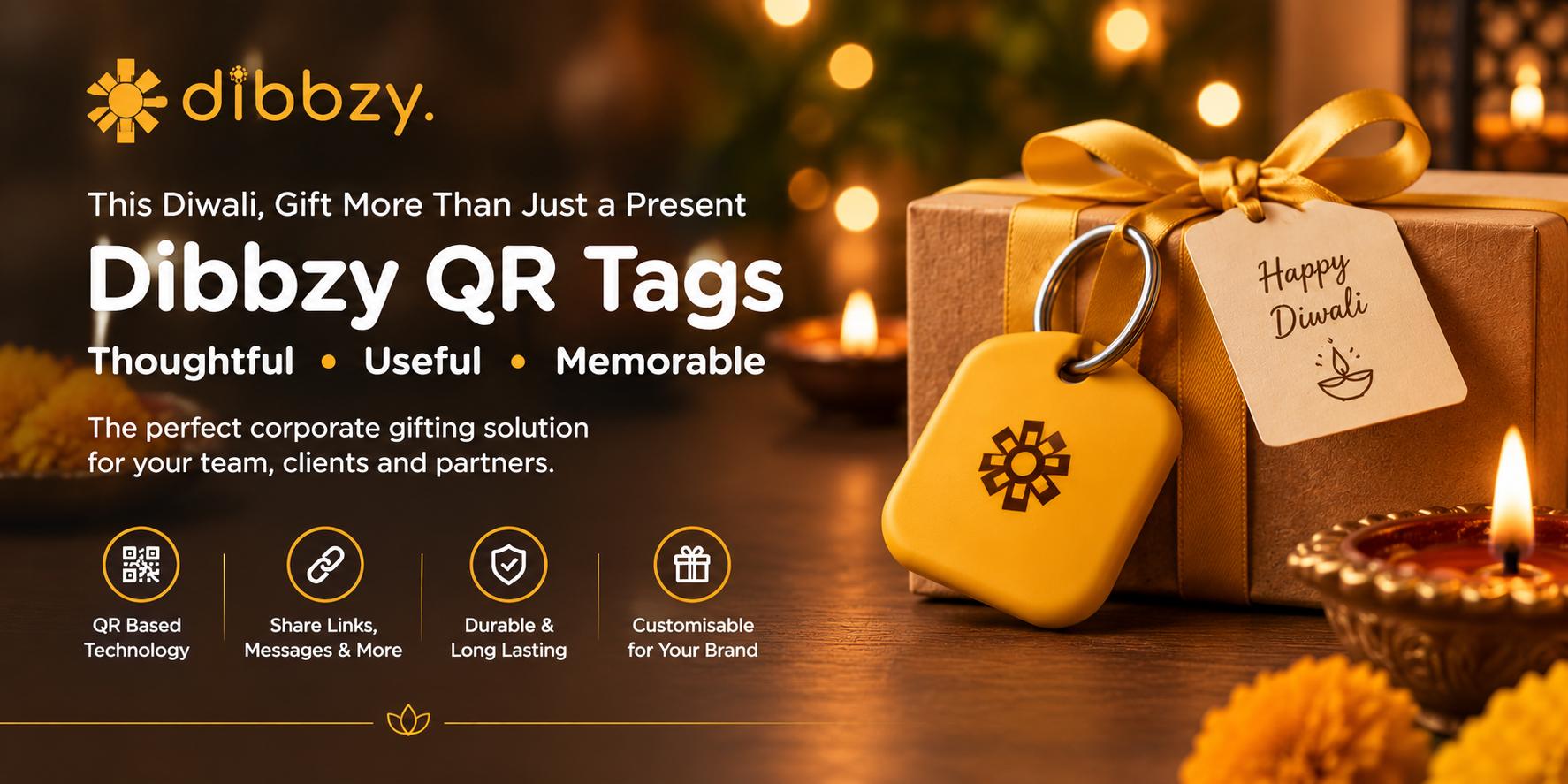 Diwali Gifts for Employees: Smart QR Tags